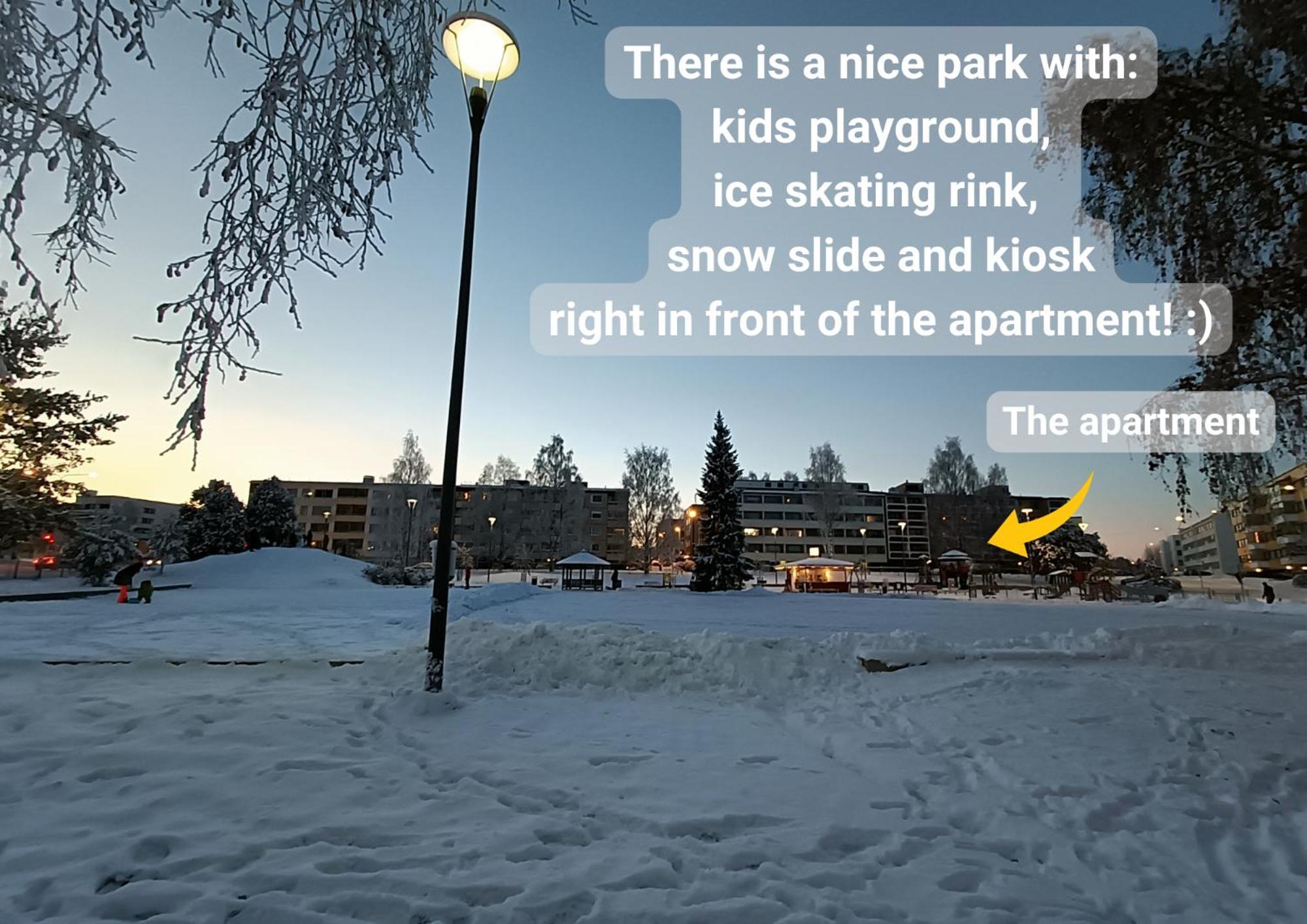 Big 88M2 Apartment In The Center Rovaniemi Bagian luar foto